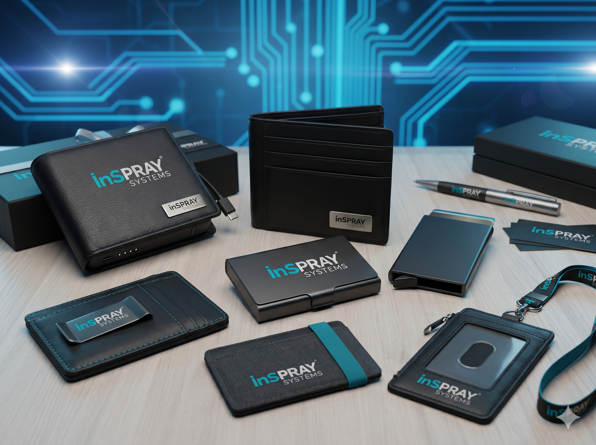 Branded wallet and card holder options for corporate gifting
