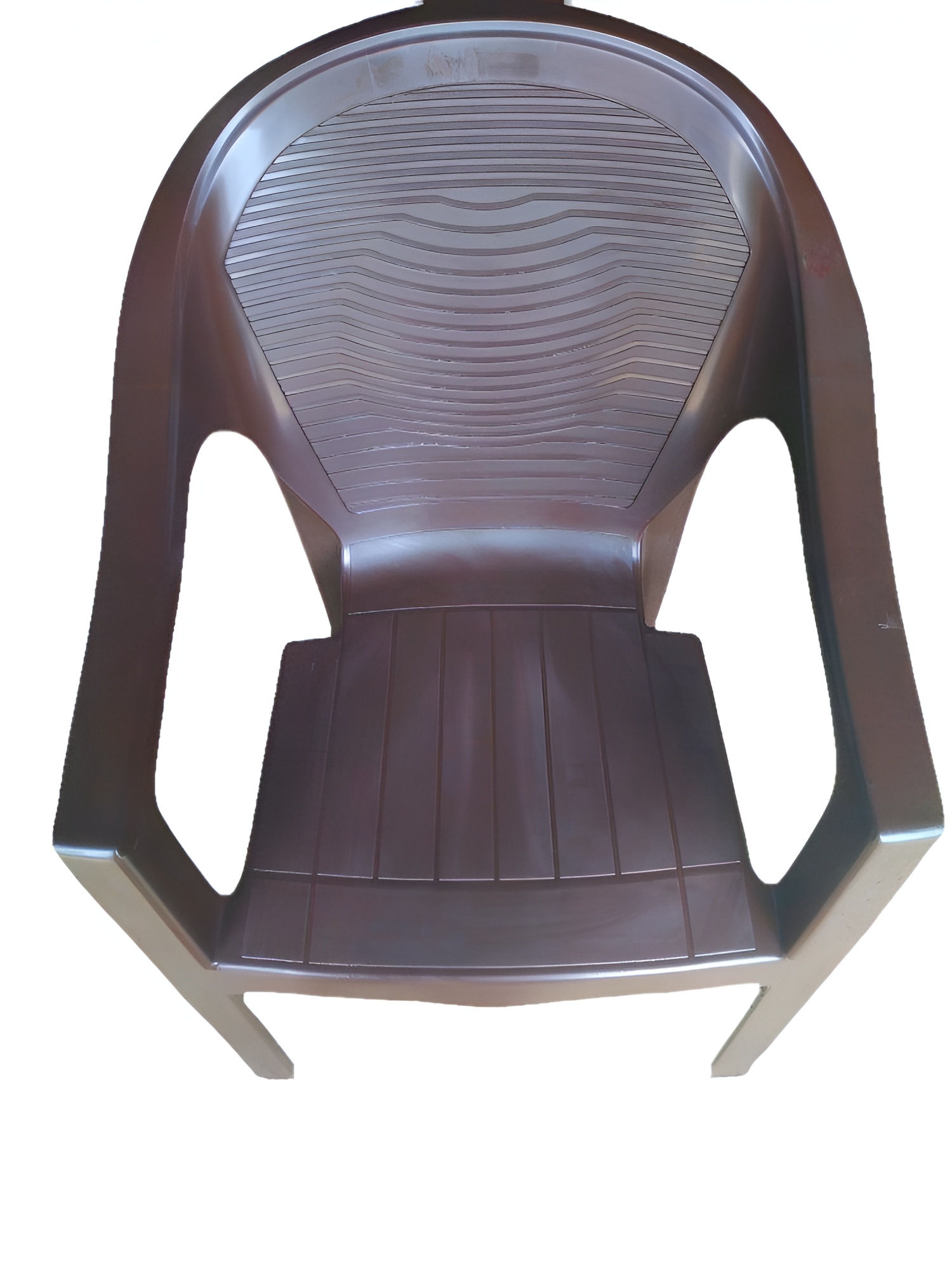 High back plastic chair for office and home