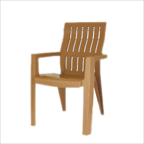 Spine care plastic chair with contoured back support