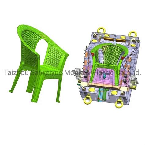 Plastic chair injection mold