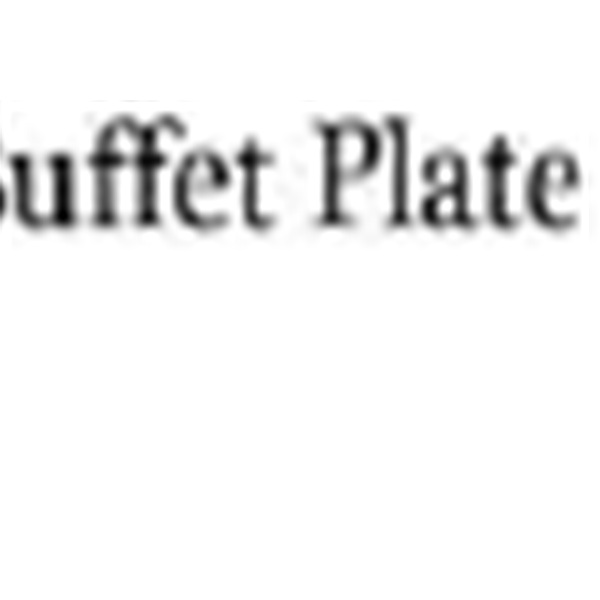 12 inch four compartment round leaf plate