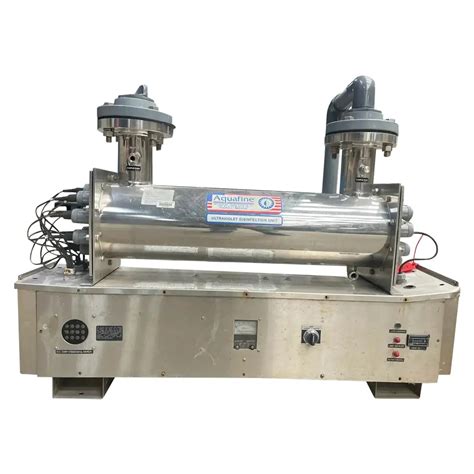 Industrial UV water disinfection filter